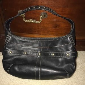 Black coach purse